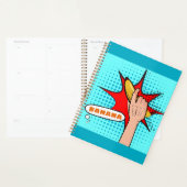 Retro Pop Art Banaan Comic Book Stijl Planner (Display)