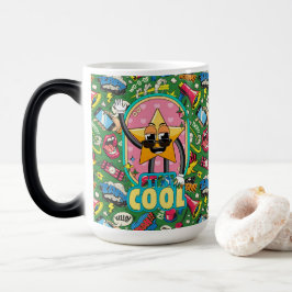Retro Pop Art "Blijf Cool" Morf Mok