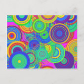 Retro Pop Art Briefkaart (Voorkant)