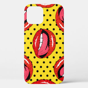 Retro Pop Art: Cartoon Patch Badges Case-Mate iPhone Case