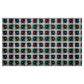 Retro Pop Art Draaitafels Stof (Fat Quarter)
