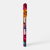 Retro Pop Art Funky Cartoon Hond iPhone 16 Hoesje (Rechterkant)