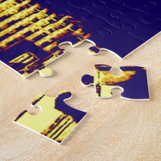 Retro Pop Art New York City Legpuzzel (Zijkant)