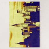 Retro Pop Art New York City Legpuzzel (Verticaal)
