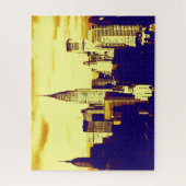 Retro Pop Art New York City Legpuzzel (Verticaal)