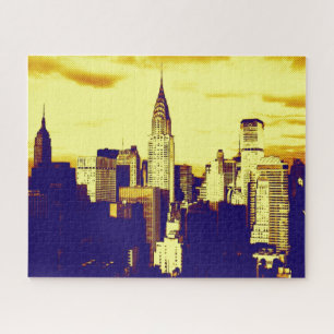 Retro Pop Art New York City Legpuzzel
