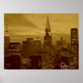 Retro Pop Art New York City Poster (Voorkant)