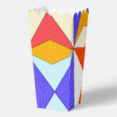 Retro Pop Art Popcorn Bedankdoosjes (Voorkant)