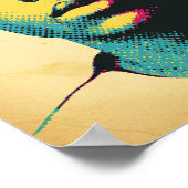 Retro Pop Art Portrait Print (Hoek)