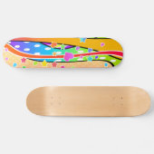 Retro POP ART SKATEBOARD (Horizontaal)