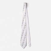 Retro Pop Art Smash Schets Stropdas (Voorkant)