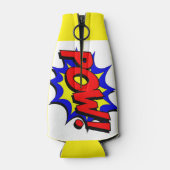 Retro Pop Art, Stripboek Pow! Flesjeskoeler (Achterkant)