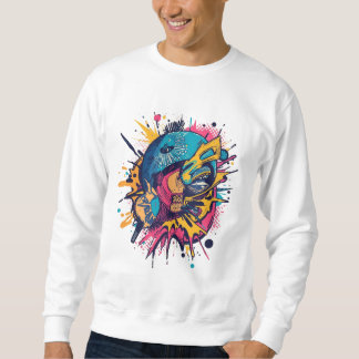 Retro Pop Art T-shirt – Krachtig Jeugd Design