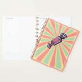 Retro Pop Art Verpakte Snoepjes Planner (Display)