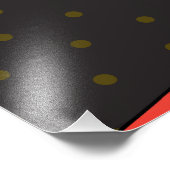 Retro Pop Art Voman Motivatie Speech Bubble Foto Afdruk (Hoek)