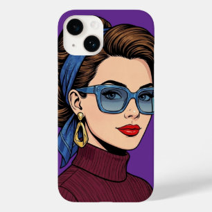 Retro Pop Art Vrouw Hoesje