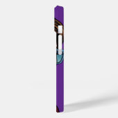 Retro Pop Art Woman Phone Case (Achterkant / Links)