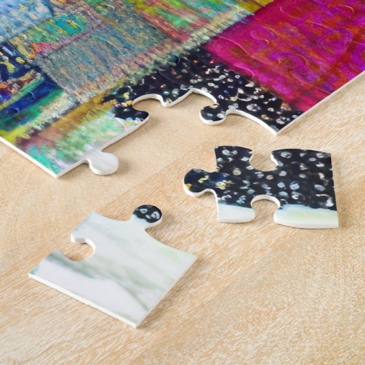 Retro Pop Art Woman Quilt Stof Patchwork Legpuzzel (Zijkant)