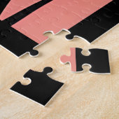  Retro Pop Art XOXO Legpuzzel (Zijkant)