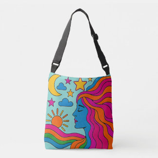 Retro Pop Crossbody Tas