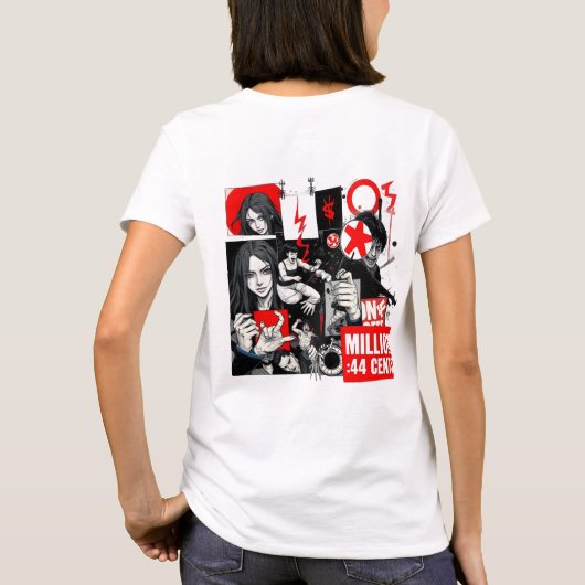 Retro pop culture T-Shirt (Achterkant)