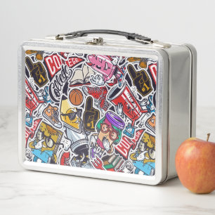 Retro Pop Cultuur Lunch Box