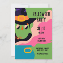 Retro Pop Halloween Feestje met Oude Kleding Thema