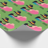 Retro Pop Halloween  Kostuumfeest Cadeaupapier (Hoek)