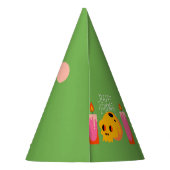 Retro Pop Halloween Kostuumfeest Feesthoedjes (Achterkant)