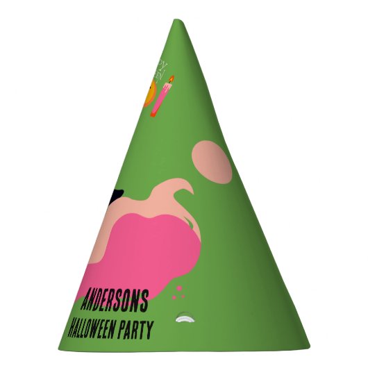 Retro Pop Halloween  Kostuumfeest Feesthoedjes (Rechts)