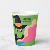 Retro Pop Halloween  Kostuumfeest Papieren Bekers (Achterkant)