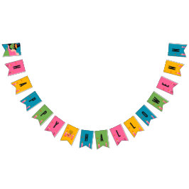 Retro Pop Halloween  Kostuumfeest Vlaggetjes