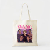 Retro Pop Jackson Wang | Vintage Boot Tote Bag (Voorkant)