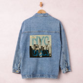 Retro Pop Kunststrip New York City NYC USA Denim Jacket (Hangar)