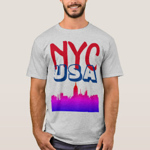 Retro Pop Kunststrip New York City NYC USA T-shirt
