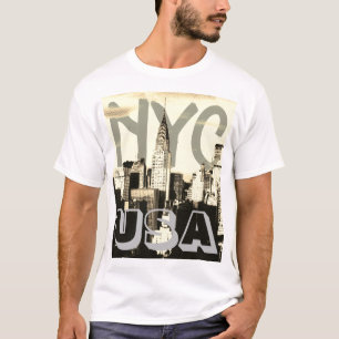 Retro Pop Kunststrip New York City NYC USA T-shirt