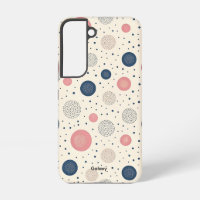 Retro Pop Stippen Samsung Galaxy S22 Hoesje