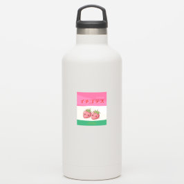 Retro Pop Strawberry Charm - Harajuku Kawaii Style Sticker