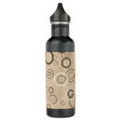  Retro Pop viares Abstracte kunst Waterfles (Links)