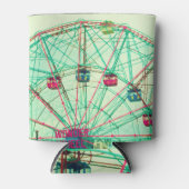 Retro Pop Zomercarnaval Blikjeskoeler (Voorkant)