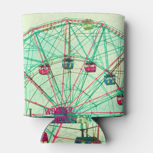 Retro Pop Zomercarnaval Blikjeskoeler (Achterkant)