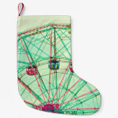 Retro Pop Zomercarnaval Kleine Kerstsok (Voorkant)