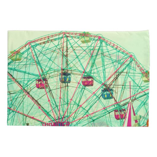 Retro Pop Zomercarnaval Kussensloop (Achterkant)