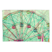 Retro Pop Zomercarnaval Kussensloop (Voorkant)