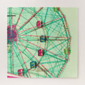 Retro Pop Zomercarnaval Legpuzzel (Horizontaal)