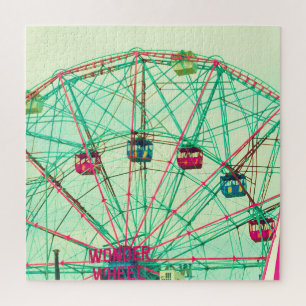 Retro Pop Zomercarnaval Legpuzzel