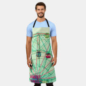 Retro Pop Zomercarnaval Schort (Gedragen)