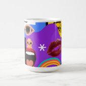 Retro popart koffiemok (Center)