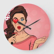 Retro Popart Lady