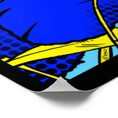 Retro Popart Panda Poster (Hoek)